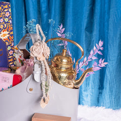 Chai and Charms Welcome Basket